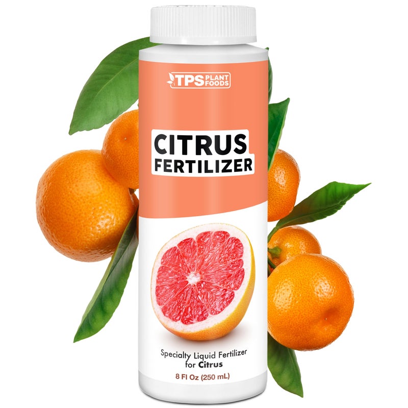 TPS NUTRIENTS Citrus Fertilizer for All Citrus and Fruiting Trees, Liquid Plant Food 8 oz (250mL) - Image 1